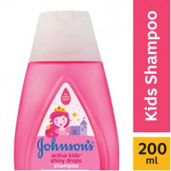 Johnsons Active Kids Shiny Drops Shampoo Anak -...